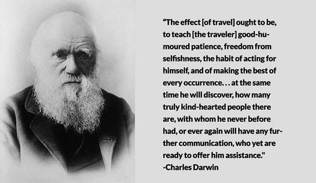 charles darwin changed the way we think as a result of his